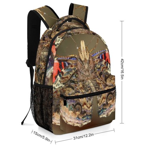 yanfind Children's Backpack Butterfly Invertebrate Insect Moth Preschool Nursery Travel Bag
