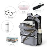 yanfind Children's Backpack  Frozen Tree Winter Forest Branch Wild Birdwatching Daylight Lophophanes Avian December Preschool Nursery Travel Bag