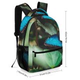 yanfind Children's Backpack  Focus Invertebrate Butterfly Insect  Daylight Macro Wildlife Tropical Garden Outdoors Preschool Nursery Travel Bag