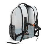 yanfind Children's Backpack Boat Europe Italy Sea Watercraft Terre Fisherman Cinque Ocean Preschool Nursery Travel Bag