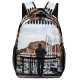 yanfind Children's Backpack Docked Port Wood Daylight Pier Bench Wooden Boat Dock Outdoors Woods Harbor Preschool Nursery Travel Bag