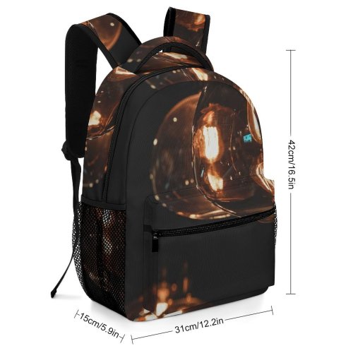 yanfind Children's Backpack Electricity Hanging Light Lamp Illuminated Bulbs Preschool Nursery Travel Bag