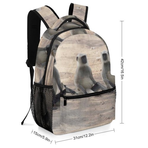 yanfind Children's Backpack Images Penguin Free Birds Wildlife Stock Pictures Wallpapers Grey Monkey Baboon Preschool Nursery Travel Bag
