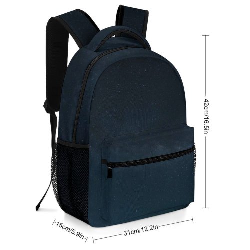 yanfind Children's Backpack Evening Dark Space Universe Astronomy Scenic Starry Night Galaxy Glowing Nightsky Preschool Nursery Travel Bag