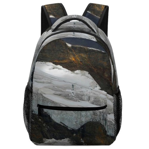 yanfind Children's Backpack Lauterbrunnen Switzerland Rock Jungfraujoch Layer Pictures Outdoors Grey Snow Alps Preschool Nursery Travel Bag
