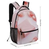 yanfind Children's Backpack Elegant Floral Handmade Focus Beautiful Pastel Design Decor Package Little Preschool Nursery Travel Bag