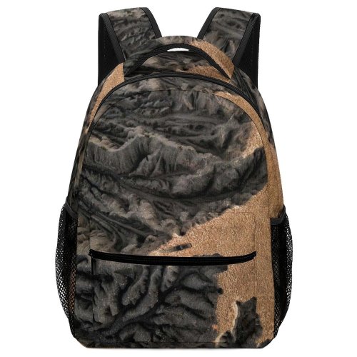 yanfind Children's Backpack Facebook Sand Dry Footage Desktop Desert Formation Landscape Travel Geological Outdoor Abstract Preschool Nursery Travel Bag
