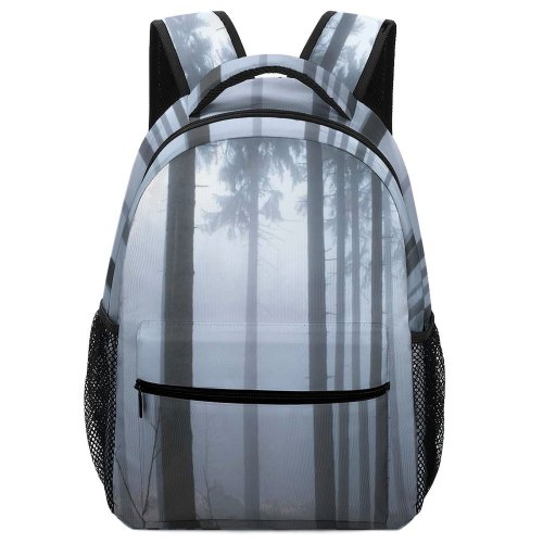 yanfind Children's Backpack Fog Outdoors Mist Mariánská Czechia Calm Clean  Walk Travel Foggy Wilderness Preschool Nursery Travel Bag