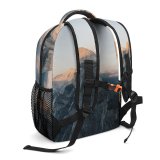 yanfind Children's Backpack Landscape Peak Sunrise National Yosemite Activities Leisure Pictures Outdoors Grey Sunset Preschool Nursery Travel Bag