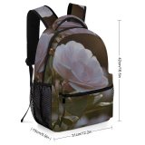 yanfind Children's Backpack  Flower Plant Rose  Light Grey Sunlight Stock Preschool Nursery Travel Bag