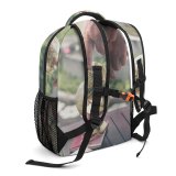 yanfind Children's Backpack Geography Lifestyle Design Little Planet Travel Colorful Light Study Macro Globe Preschool Nursery Travel Bag