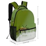 yanfind Children's Backpack Insect Bee Deer Fly Chrysops Relictus Macro Preschool Nursery Travel Bag