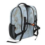 yanfind Children's Backpack Island  Geographical Imagery Creative Satellite Karman  Pictures Preschool Nursery Travel Bag