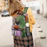 yanfind Children's Backpack Birds Insect Invertebrate Plant  Daisies Daisy Flower Pollen Butterfly Asteraceae Aster Preschool Nursery Travel Bag
