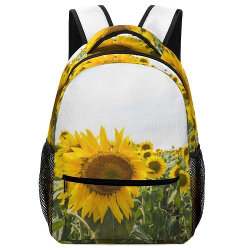 yanfind Children's Backpack Flower Plant   Country Side Landscape Fields Field Summerphoto Preschool Nursery Travel Bag