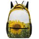 yanfind Children's Backpack Flower Plant   Country Side Landscape Fields Field Summerphoto Preschool Nursery Travel Bag