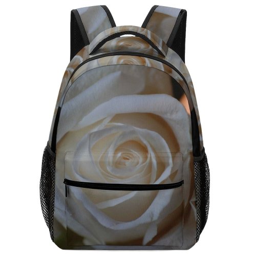 yanfind Children's Backpack  Flower Plant Rose Grey Petal Preschool Nursery Travel Bag