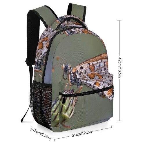 yanfind Children's Backpack Butterfly Insect Invertebrate Plant  Flower Birds Preschool Nursery Travel Bag