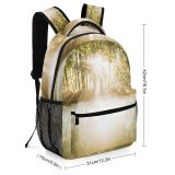 yanfind Children's Backpack  Tree Sky  Sunlight Summer Plant  Sunset Fog Light Preschool Nursery Travel Bag