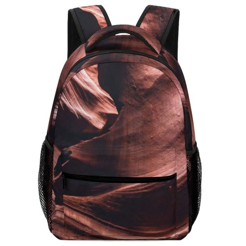yanfind Children's Backpack Antelope Sand Dry Adventure Formation Travel Light Cave Canyon Geological Outdoor Outdoors Preschool Nursery Travel Bag