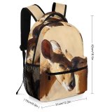 yanfind Children's Backpack Outdoors Daylight Cute Deer Ears Safari Wild Wildlife Preschool Nursery Travel Bag