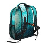 yanfind Children's Backpack  Focus Dew Desktop Depth  Field Waterdrops Moisture Dewdrops  Droplets Preschool Nursery Travel Bag