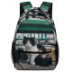 yanfind Children's Backpack Funny Outdoors City Cute Sit Baby Street  Portrait Kitten Pet Dog Preschool Nursery Travel Bag