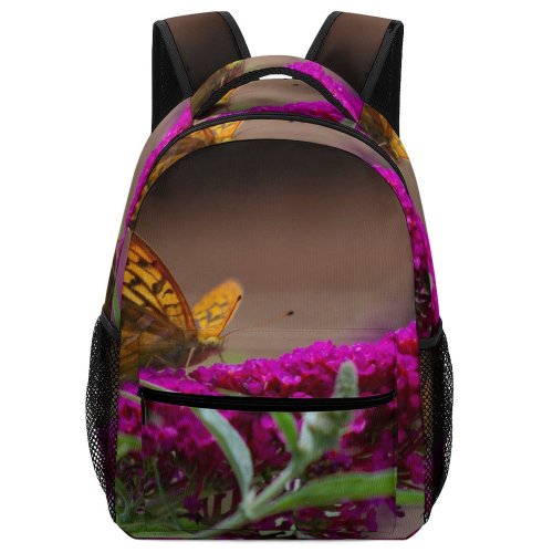 yanfind Children's Backpack Bee Honey Insect Invertebrate Butterfly Monarch  Flower Plant Photo Public Domain Preschool Nursery Travel Bag