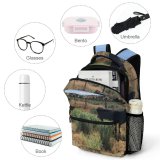 yanfind Children's Backpack Cattle Cow Field Grassland Outdoors Bull Countryside Farm Rural Pasture Meadow Ranch Preschool Nursery Travel Bag