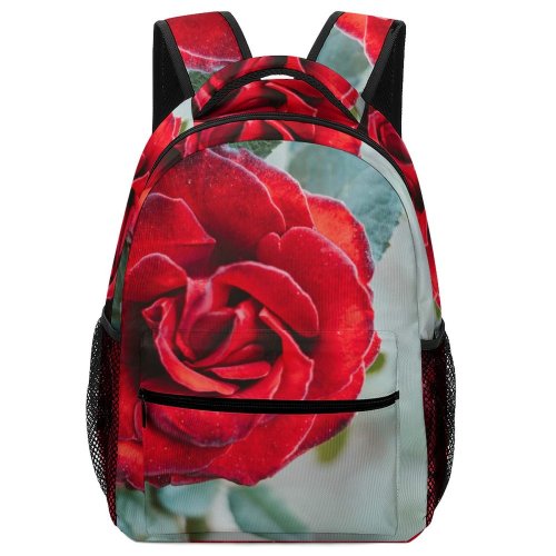 yanfind Children's Backpack  Soft Leaves Rose Shahrak Naft Garden Plant Free Khuzestan Happy Preschool Nursery Travel Bag