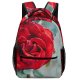 yanfind Children's Backpack  Soft Leaves Rose Shahrak Naft Garden Plant Free Khuzestan Happy Preschool Nursery Travel Bag