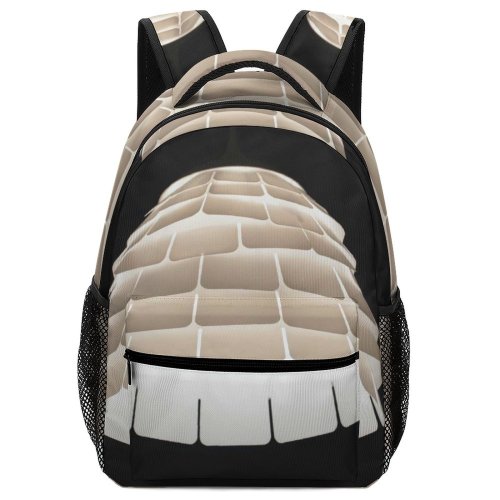 yanfind Children's Backpack Focus Dark Design Shining Lamp Light Unique Round Vintage Bulb Creative Preschool Nursery Travel Bag