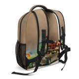 yanfind Children's Backpack Drive Motor Metal Mini Toy Hobby Fashioned Stationary Colour Headlight Old Preschool Nursery Travel Bag