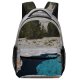 yanfind Children's Backpack Abies Hot Tree Geyser Wyoming Faithful  Pine Old Plant Fir Preschool Nursery Travel Bag