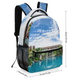 yanfind Children's Backpack Dug Resort Pool Villas Poolside Preschool Nursery Travel Bag