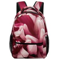 yanfind Children's Backpack Dahlia Plant Flower  Petal Rose Texture Stock Preschool Nursery Travel Bag