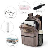 yanfind Children's Backpack Family Design Lamp Home Cozy Wood Table Room Wooden Retro Decoration Contemporary Preschool Nursery Travel Bag