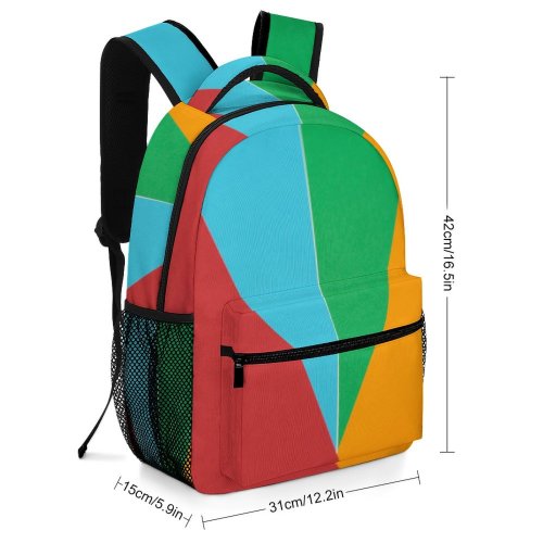 yanfind Children's Backpack For Design Artistic Creativity Motley Abstract Creative Art Preschool Nursery Travel Bag