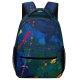 yanfind Children's Backpack Art Expressionism Strokes Colorful Abstract Texture Preschool Nursery Travel Bag