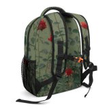 yanfind Children's Backpack  Flower Geranium Plant Rose Poppy Petal Preschool Nursery Travel Bag