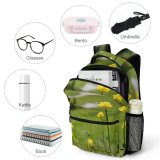 yanfind Children's Backpack Field Grassland Outdoors Countryside Farm Rural Meadow Plant Tirol Austria Jar Spring Preschool Nursery Travel Bag