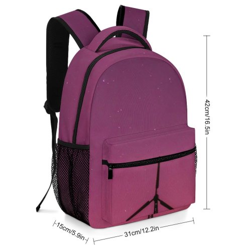 yanfind Children's Backpack Alternative  Backlit Silhouette Energy Renewable Wind Iphone Samsung Windmill Preschool Nursery Travel Bag