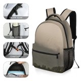 yanfind Children's Backpack Fog Outdoors Mist Wasdale Seascale Uk Grey Nervum England Landscape Summer Lake Preschool Nursery Travel Bag
