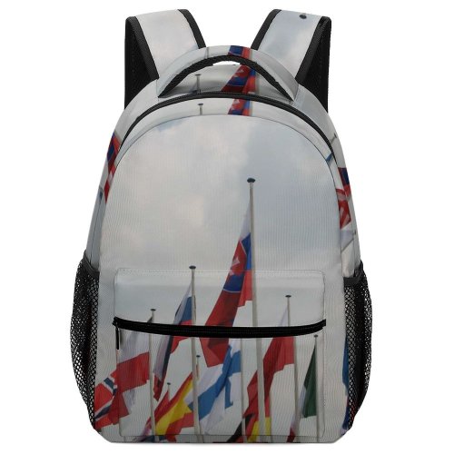 yanfind Children's Backpack Flag Flags Country Countries Sky (USA) Vehicle Veterans Preschool Nursery Travel Bag