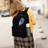 yanfind Children's Backpack Eyes Cat Stalk Stalker Dark Abstract Macro Pupil Hunt Hunter Colorful Preschool Nursery Travel Bag