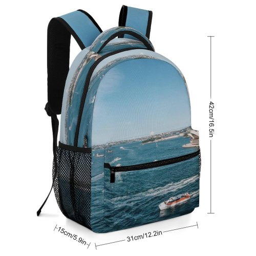 yanfind Children's Backpack Bay Landmark Opera Daylight Travel  Ferry Beach Sail Sydney Watercrafts Harbour Preschool Nursery Travel Bag