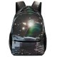 yanfind Children's Backpack Duck Birds Mallard Waterfowl  Fauna Eating   River  Uksnow Preschool Nursery Travel Bag