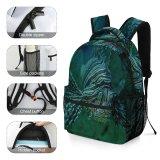 yanfind Children's Backpack Fish Aqua Aqarium Sea Ocean Fishing Nemo Summer Visit Educational Lionfish Marine Preschool Nursery Travel Bag