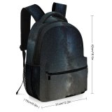yanfind Children's Backpack Dark Exploration Planet Milky Space Nebula Galaxy Cosmos Astronomy Outdoors Starry Preschool Nursery Travel Bag