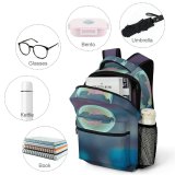 yanfind Children's Backpack  Clear Focus Soap Design Shining Travel Transparent Light Glass Outdoors Abstract Preschool Nursery Travel Bag